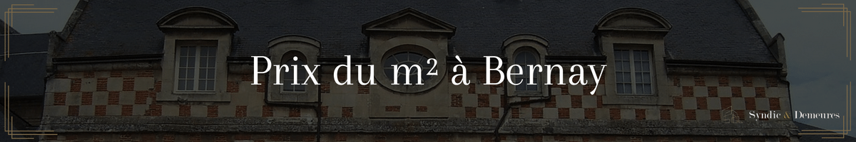 Prix m2 Bernay 27300